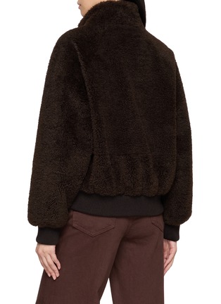 Back View - Click To Enlarge - DUNST - Boa Fleece Unisex Blouson Jacket