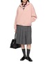 Figure View - Click To Enlarge - DUNST - Unisex Quarter Zip Fleece Sweatshirt