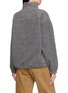Back View - Click To Enlarge - DUNST - Unisex Quarter Zip Fleece Sweatshirt
