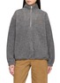 DUNST Unisex Quarter Zip Fleece Sweatshirt