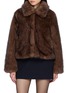 DUNST Cropped Fur Jacket