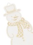 Detail View - Click To Enlarge - OTTO DOTZAUER - Snowman Window Cling