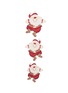 OTTO DOTZAUER Mobile Santa Claus Trio Window Decoration