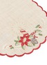 Detail View - Click To Enlarge - OTTO DOTZAUER - Embroidered Oval Placemat