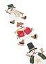 Detail View - Click To Enlarge - OTTO DOTZAUER - Mobile Snowmen Trio Window Cling