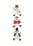 OTTO DOTZAUER Mobile Snowmen Trio Window Cling