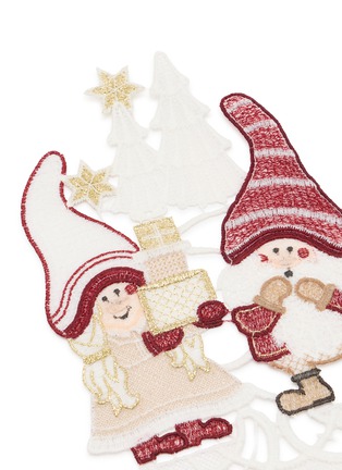 Detail View - Click To Enlarge - OTTO DOTZAUER - Christmas Gnome Window Decoration