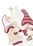Detail View - Click To Enlarge - OTTO DOTZAUER - Christmas Gnome Window Decoration