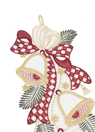 Detail View - Click To Enlarge - OTTO DOTZAUER - Trio of Bells Window Cling