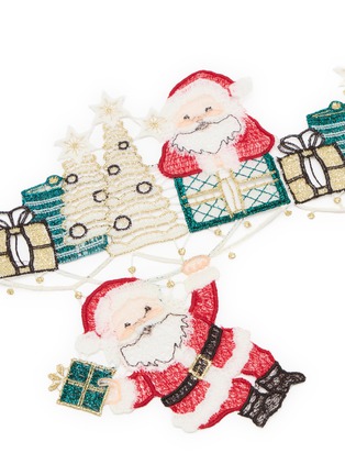 Detail View - Click To Enlarge - OTTO DOTZAUER - Hanging Santa Claus Window Decoration
