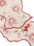 Detail View - Click To Enlarge - OTTO DOTZAUER - Embroidered Poinsettia Table Runner