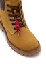 Detail View - Click To Enlarge - D.FRANKLIN - Lace Up Flat Suede Boots