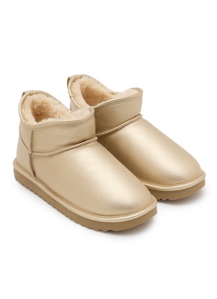 Detail View - Click To Enlarge - D.FRANKLIN - Fur Lined Flat Boots