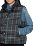  - DUNST - Plaid Goose Down Unisex Vest