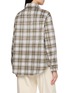 Back View - Click To Enlarge - DUNST - Flannel Quilted Shirt Jacket