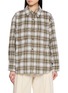 DUNST Flannel Quilted Shirt Jacket