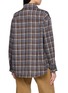 Back View - Click To Enlarge - DUNST - Flannel Quilted Shirt Jacket