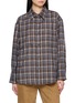 DUNST Flannel Quilted Shirt Jacket