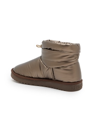  - D.FRANKLIN - Fur Lined Toggle Flat Boots