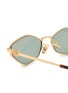 Detail View - Click To Enlarge - MIU MIU - Main Collection Metal Cateye Sunglsees