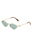 MIU MIU Main Collection Metal Cateye Sunglsees