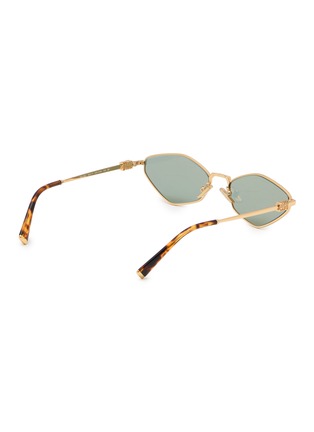 Figure View - Click To Enlarge - MIU MIU - Main Collection Metal Cateye Sunglsees