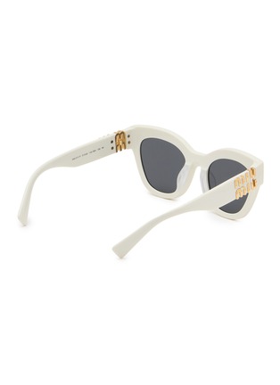 Figure View - Click To Enlarge - MIU MIU - Core Collection Acetate Cateye Sunglasses