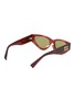 Figure View - Click To Enlarge - MIU MIU - Immediate Acetete Cateye Sunglasses