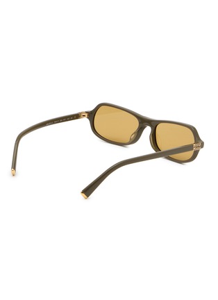 Figure View - Click To Enlarge - MIU MIU - Main Collection Metal Aviator Sunglsees