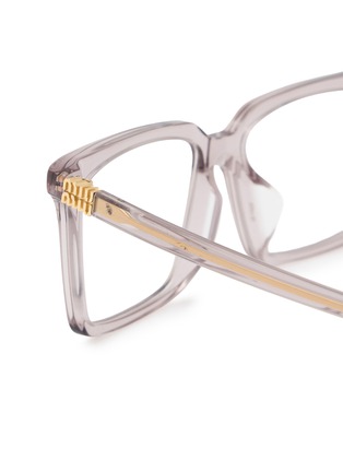 Detail View - Click To Enlarge - MIU MIU - DNA Acetate Square Optical Glasses
