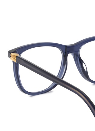 Detail View - Click To Enlarge - MIU MIU - Miu Regard Acetate Square Optical Glasses