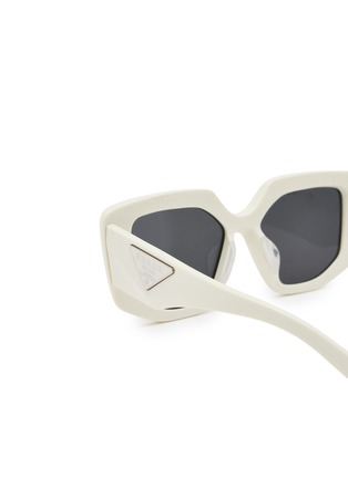 Detail View - Click To Enlarge - PRADA - Acetate Cateye Sunglasses