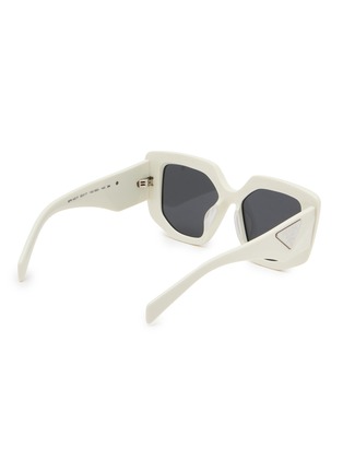 Figure View - Click To Enlarge - PRADA - Acetate Cateye Sunglasses