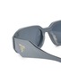 Detail View - Click To Enlarge - PRADA - Acetate Rectangle Sunglasses