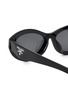 Detail View - Click To Enlarge - PRADA - Acetate Oval Sunglasses