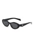PRADA Acetate Oval Sunglasses