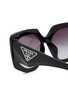 Detail View - Click To Enlarge - PRADA - Acetate Square Cateye Sunglasses