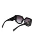 Figure View - Click To Enlarge - PRADA - Acetate Square Cateye Sunglasses