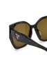 Detail View - Click To Enlarge - PRADA - Acetate Square Cateye Sunglasses