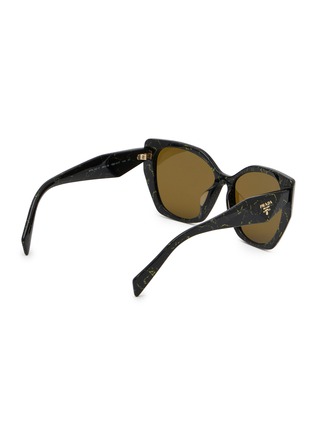 Figure View - Click To Enlarge - PRADA - Acetate Square Cateye Sunglasses