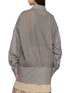 Back View - Click To Enlarge - BONBOM - Double Square Pocket Wide Hem Checkered Shirt
