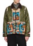 FRITUR Crochet Patchwork Quilted Jacket