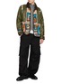 Figure View - Click To Enlarge - FRITUR - Crochet Patchwork Quilted Jacket