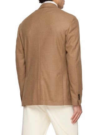 Back View - Click To Enlarge - LARDINI - Floral Pin Single Breasted Blazer