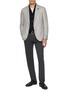 Figure View - Click To Enlarge - LARDINI - Floral Pin Single Breasted Blazer