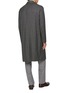 Back View - Click To Enlarge - LARDINI - Floral Pin Button Up Long Coat