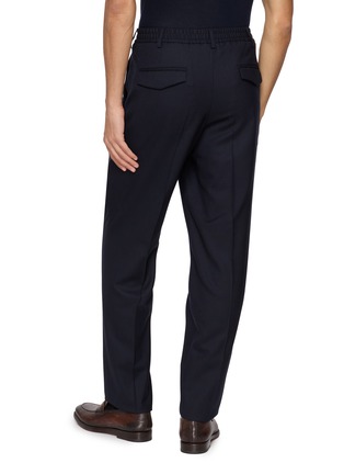 Back View - Click To Enlarge - LARDINI - Elasticated Tailored Pants