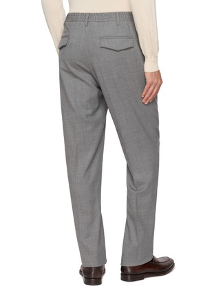 Back View - Click To Enlarge - LARDINI - Elasticated Tailored Pants