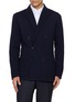 LARDINI Floral Pin Double Breasted Blazer