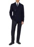 Figure View - Click To Enlarge - LARDINI - Floral Pin Double Breasted Blazer